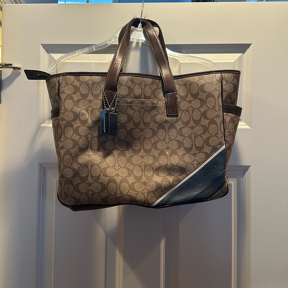 Coach work tote